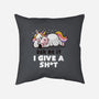 Ask Me If I Give A Shit-none removable cover w insert throw pillow-eduely