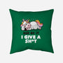 Ask Me If I Give A Shit-none removable cover w insert throw pillow-eduely
