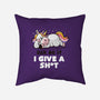 Ask Me If I Give A Shit-none removable cover w insert throw pillow-eduely