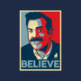 The Believer-womens fitted tee-Adams Pinto