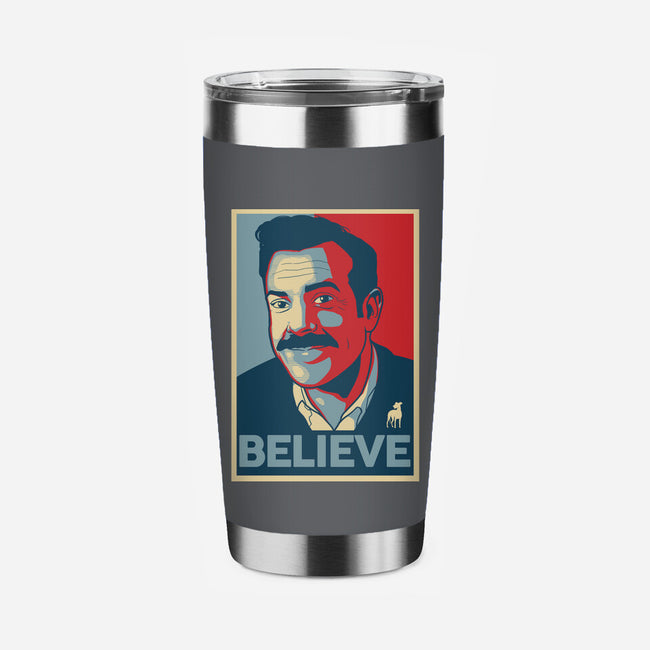 The Believer-none stainless steel tumbler drinkware-Adams Pinto