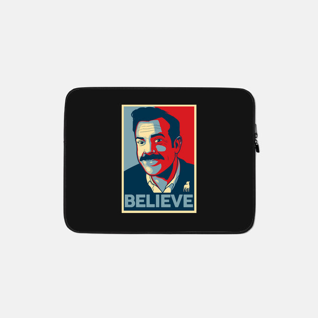 The Believer-none zippered laptop sleeve-Adams Pinto