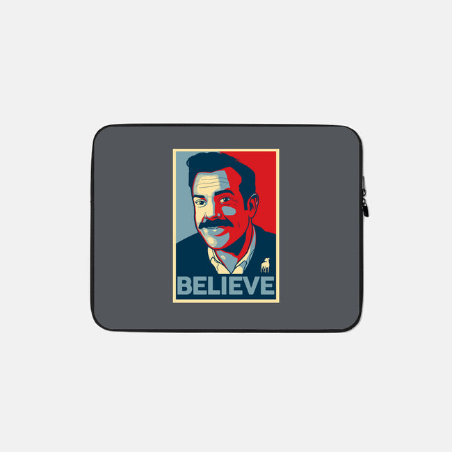 The Believer-none zippered laptop sleeve-Adams Pinto
