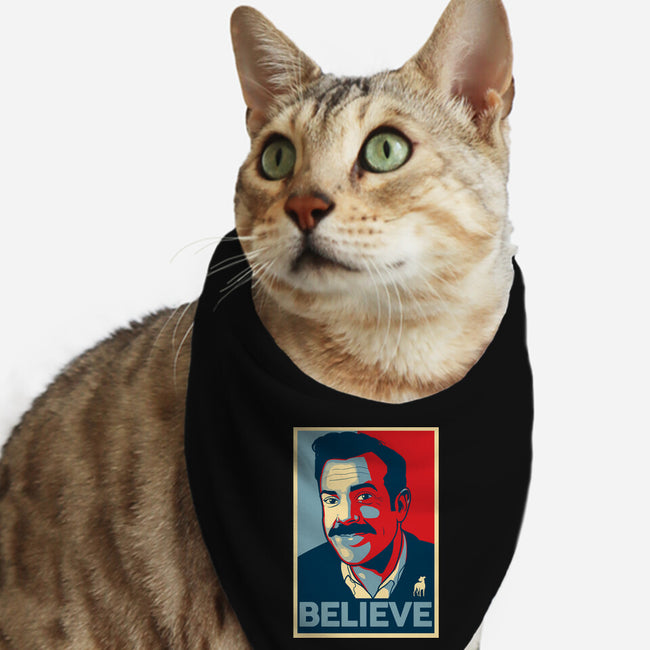 The Believer-cat bandana pet collar-Adams Pinto