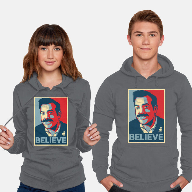 The Believer-unisex pullover sweatshirt-Adams Pinto