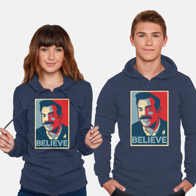 The Believer-unisex pullover sweatshirt-Adams Pinto