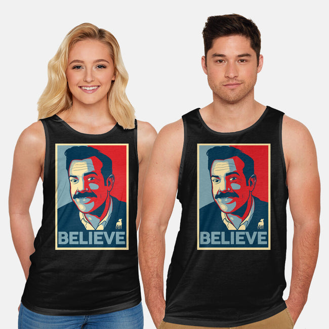 The Believer-unisex basic tank-Adams Pinto