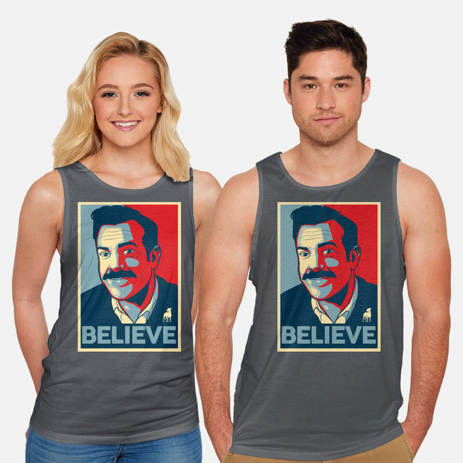 The Believer-unisex basic tank-Adams Pinto