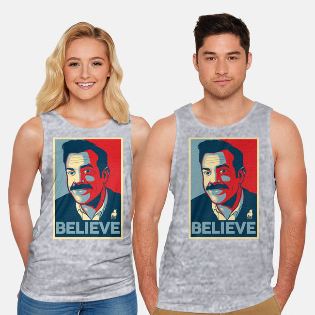 The Believer-unisex basic tank-Adams Pinto