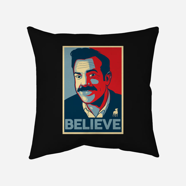 The Believer-none removable cover w insert throw pillow-Adams Pinto