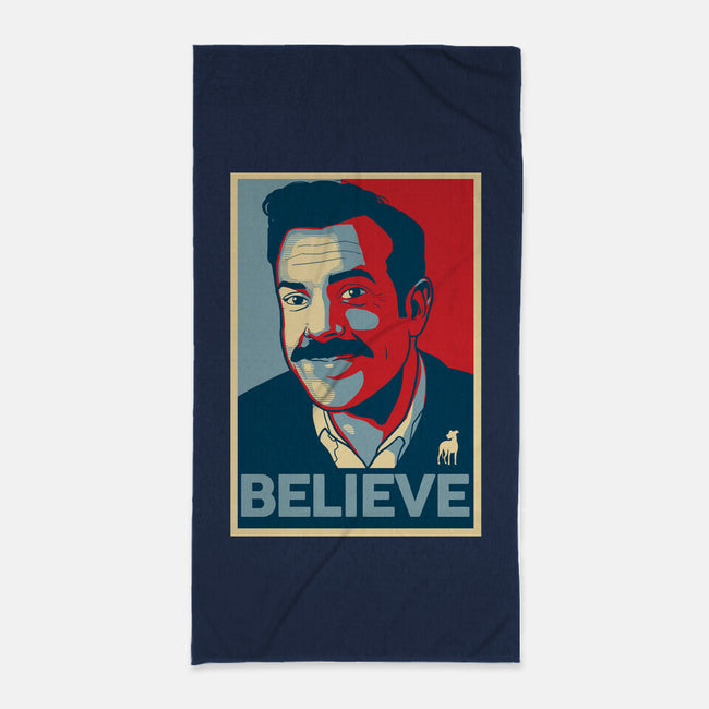 The Believer-none beach towel-Adams Pinto