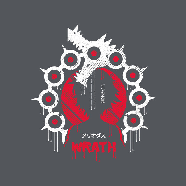 Sin Of Wrath Dragon-none polyester shower curtain-Logozaste