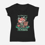 TREEmendous-womens v-neck tee-TechraNova