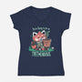 TREEmendous-womens v-neck tee-TechraNova