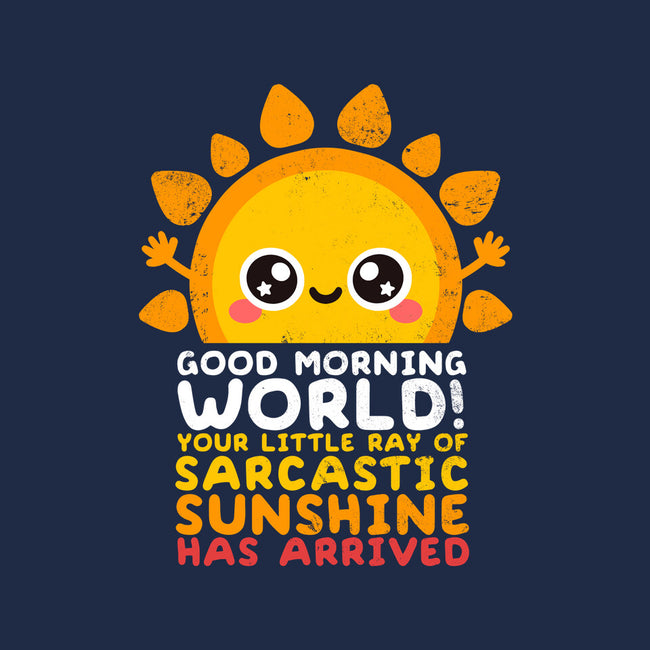 Sarcastic Sunshine-none removable cover w insert throw pillow-NemiMakeit