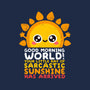 Sarcastic Sunshine-womens basic tee-NemiMakeit