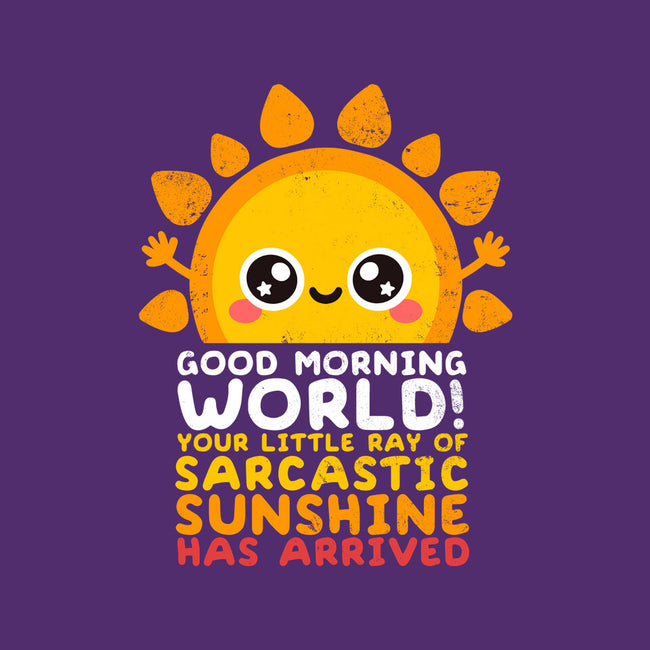 Sarcastic Sunshine-unisex crew neck sweatshirt-NemiMakeit