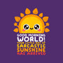 Sarcastic Sunshine-unisex crew neck sweatshirt-NemiMakeit