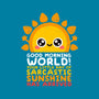 Sarcastic Sunshine-none basic tote-NemiMakeit