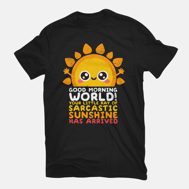 Sarcastic Sunshine-womens basic tee-NemiMakeit