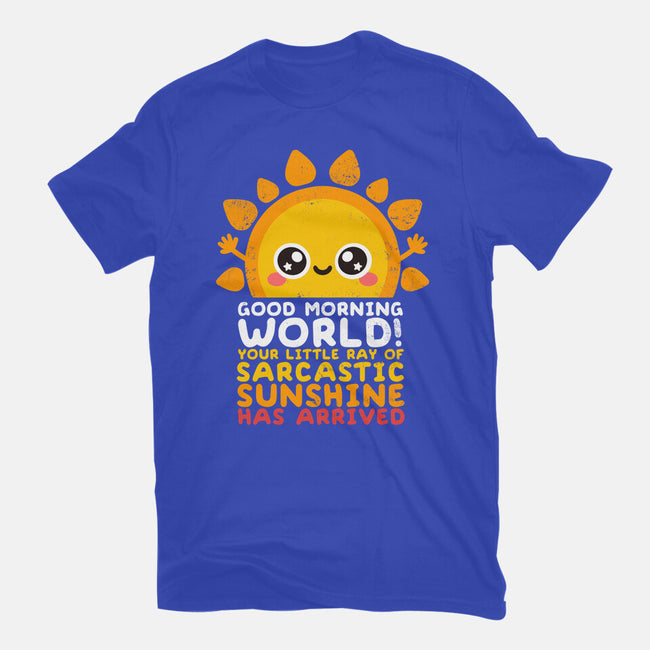 Sarcastic Sunshine-womens basic tee-NemiMakeit