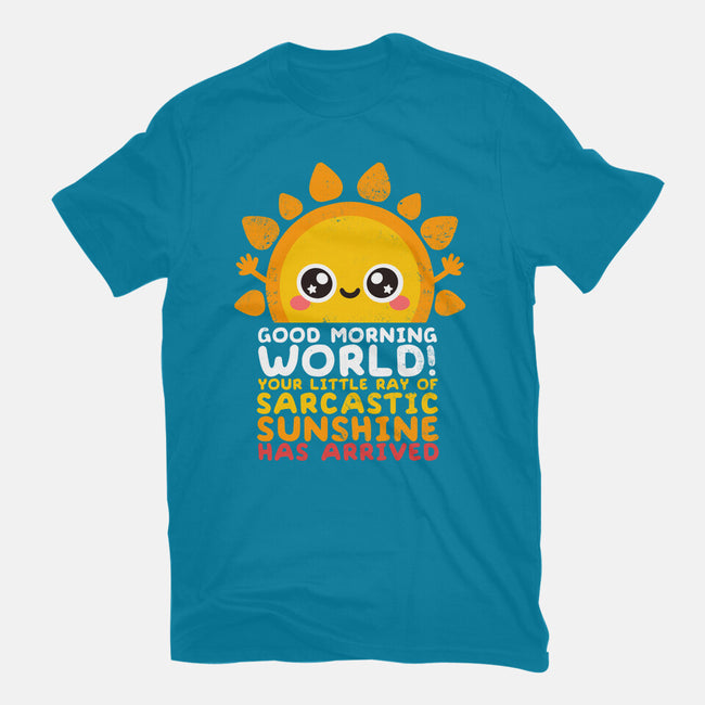 Sarcastic Sunshine-womens basic tee-NemiMakeit