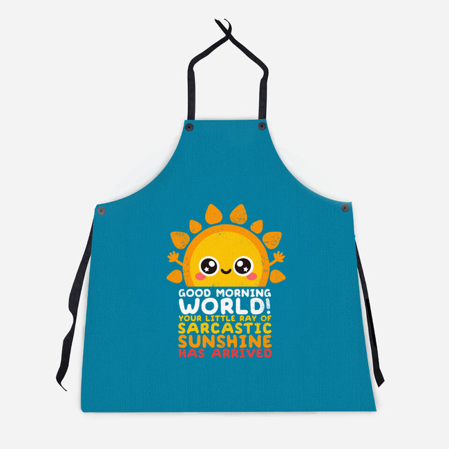 Sarcastic Sunshine-unisex kitchen apron-NemiMakeit