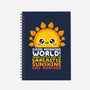 Sarcastic Sunshine-none dot grid notebook-NemiMakeit