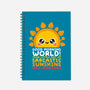 Sarcastic Sunshine-none dot grid notebook-NemiMakeit