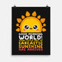 Sarcastic Sunshine-none matte poster-NemiMakeit