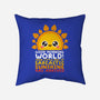 Sarcastic Sunshine-none removable cover w insert throw pillow-NemiMakeit