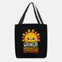 Sarcastic Sunshine-none basic tote-NemiMakeit