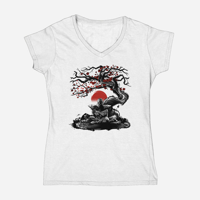 The Mentor-womens v-neck tee-ddjvigo