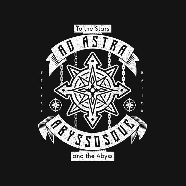 Ad Astra Abyssoque-unisex baseball tee-Logozaste