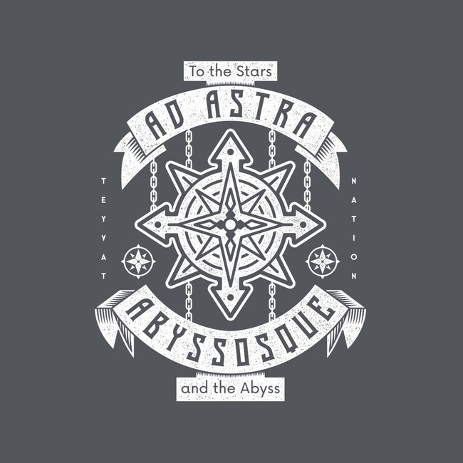 Ad Astra Abyssoque-mens basic tee-Logozaste