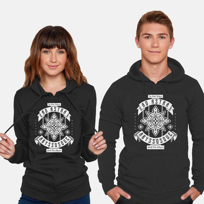 Ad Astra Abyssoque-unisex pullover sweatshirt-Logozaste