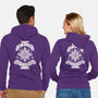 Ad Astra Abyssoque-unisex zip-up sweatshirt-Logozaste