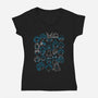 My Minimal Hero-womens v-neck tee-CoD Designs