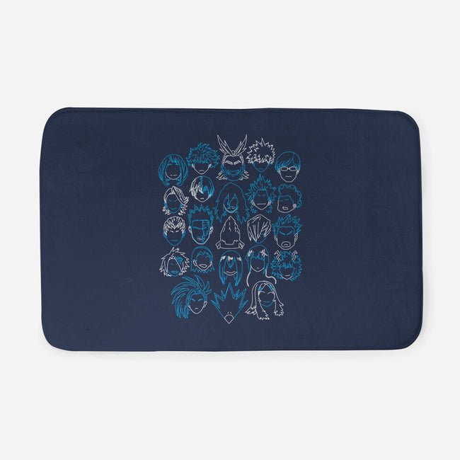 My Minimal Hero-none memory foam bath mat-CoD Designs