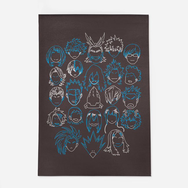My Minimal Hero-none indoor rug-CoD Designs