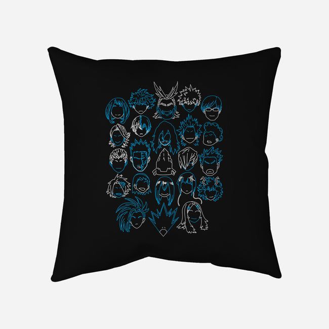My Minimal Hero-none removable cover w insert throw pillow-CoD Designs