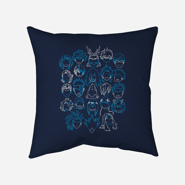 My Minimal Hero-none removable cover w insert throw pillow-CoD Designs