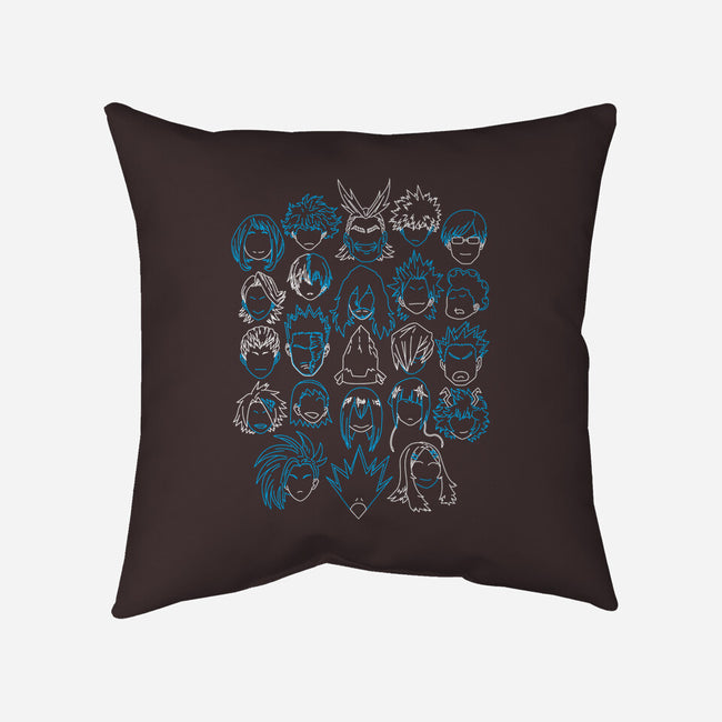 My Minimal Hero-none removable cover throw pillow-CoD Designs