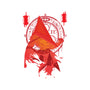 Red Pyramid Thing-womens v-neck tee-SwensonaDesigns