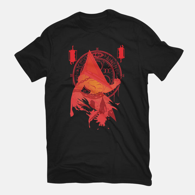 Red Pyramid Thing-mens premium tee-SwensonaDesigns