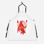 Red Pyramid Thing-unisex kitchen apron-SwensonaDesigns