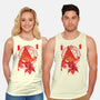 Red Pyramid Thing-unisex basic tank-SwensonaDesigns