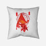 Red Pyramid Thing-none removable cover throw pillow-SwensonaDesigns