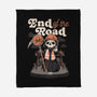 End Of The Road-none fleece blanket-eduely