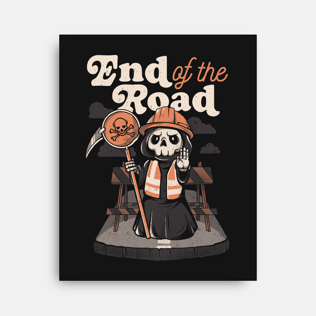 End Of The Road-none stretched canvas-eduely